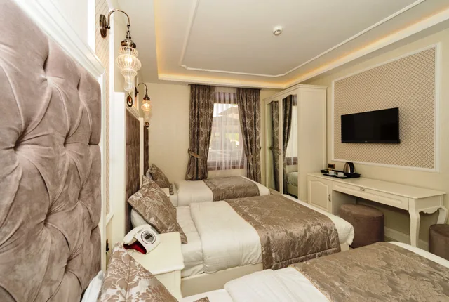 غرفة قياسية ثلاثية بسرير فردي، Zeynep Sultan Hotel 4/6