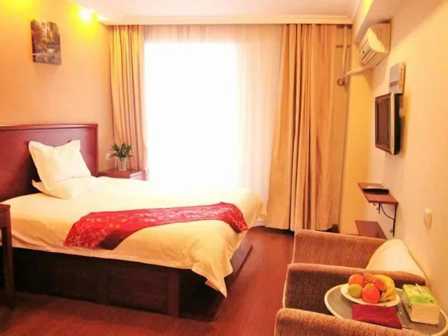 جناح سوبيريور بسرير كينج، Greentree Inn Shanghai Hongqiao Airport Zoo Metro Station 2/3
