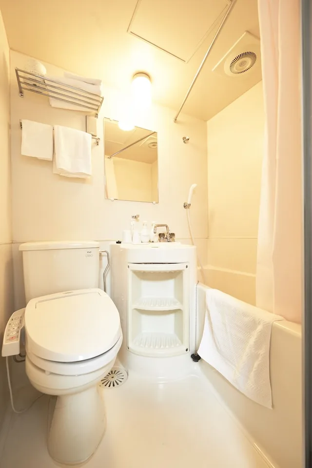 غرفة يابانية بفرشتي فوتون للمدخنين، HOTEL SELECT INN TSUYAMA 2/2