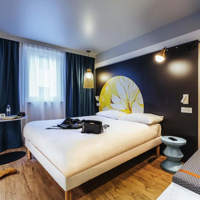 غرفة قياسية بسرير مزدوج، ibis Styles Le Treport Mers Les Bains 1/10