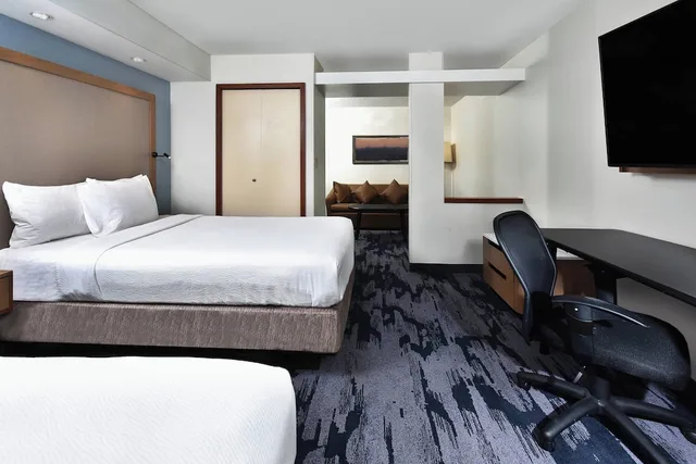 استوديو بسريرين مزدوجين مع أريكة لذوي الإعاقة، Fairfield Inn & Suites by Marriott Richmond Innsbrook 1/6