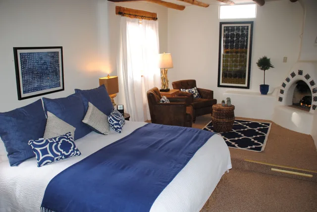 جناح ديلوكس بسرير كينج، Old Taos Guesthouse Bed and Breakfast 5/6