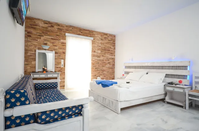 استوديو بسرير مزدوج مع أريكة، Agios Prokopios Hotel 9/10