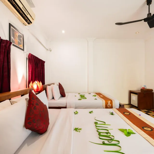 غرفة ديلوكس بسريرين منفصلين، Residence Wat Damnak 5/8
