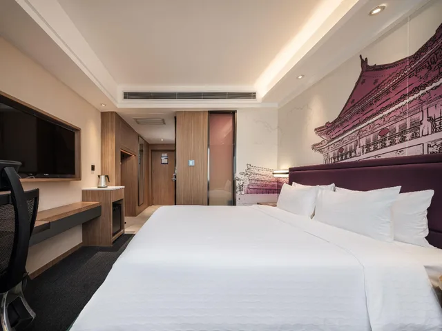 غرفة سوبيريور بسرير مزدوج، Hampton by Hilton Xi'an North Street 1/1
