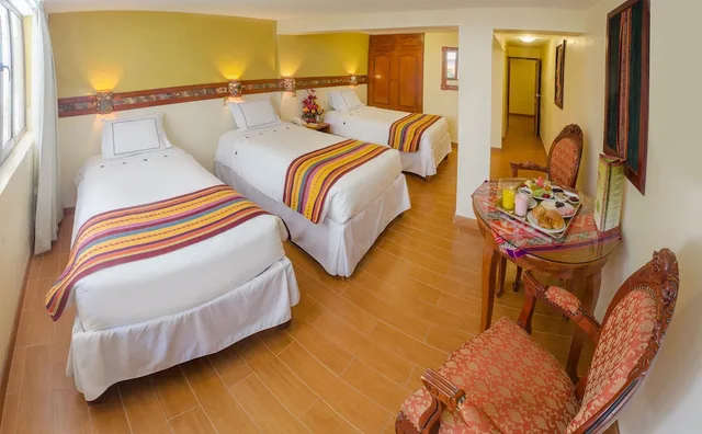 غرفة ثلاثية بثلاثة أسرّة، Taypikala Cusco Hotel 2/4