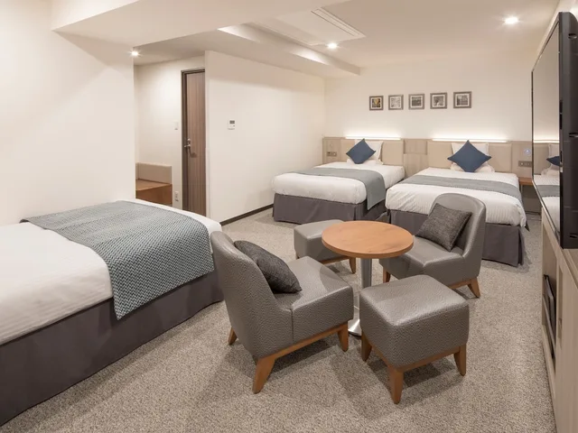 Deluxe, Sofa, Hotel Mystays Midosuji Honmachi 3/6
