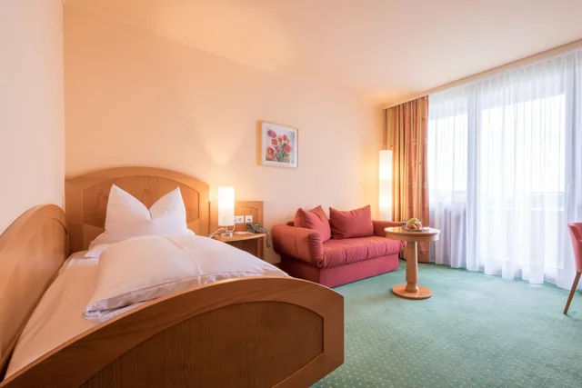 غرفة مفردة، Gesundheitshotel Weissenstadt am See 1/5