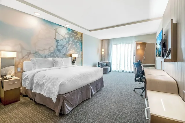 غرفة بسرير كينج لذوي الإعاقة، Courtyard By Marriott Longview North 3/5
