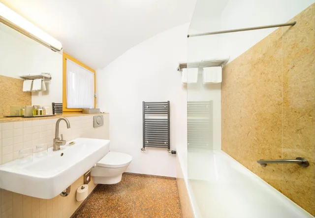 غرفة بسرير مزدوج بشرفة، Bellevue Hotel Karlov 4/6