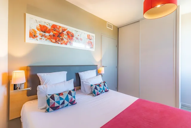 1 Bedroom, Apartment, Double Bed, Sofa, Appart city Confort Montpellier Millenaire 1/6