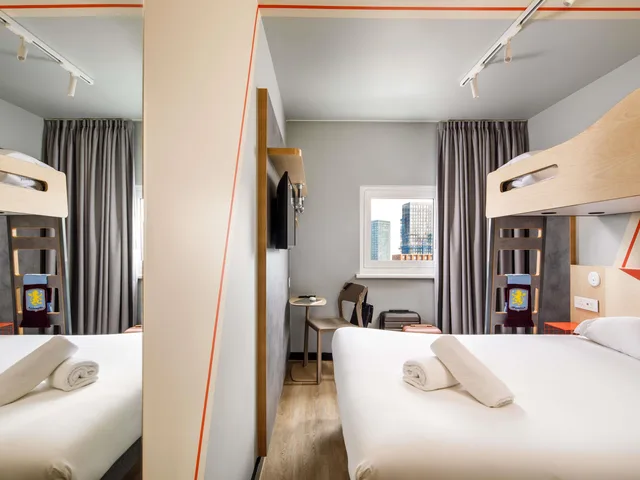 غرفة ثلاثية بسرير بطابقين، Ibis Budget Birmingham Centre 3/10