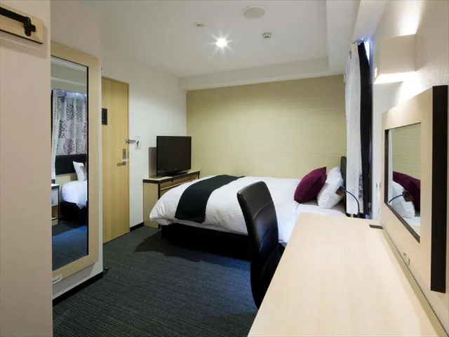 غرفة بريميوم بسرير مزدوج، Green Rich Hotel Kyoto Eki Minami 2/2