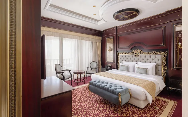 جناح بريميوم بسرير كينج بغرفة نوم واحدة، Shamakhi Palace Sharadil Hotel 2/5