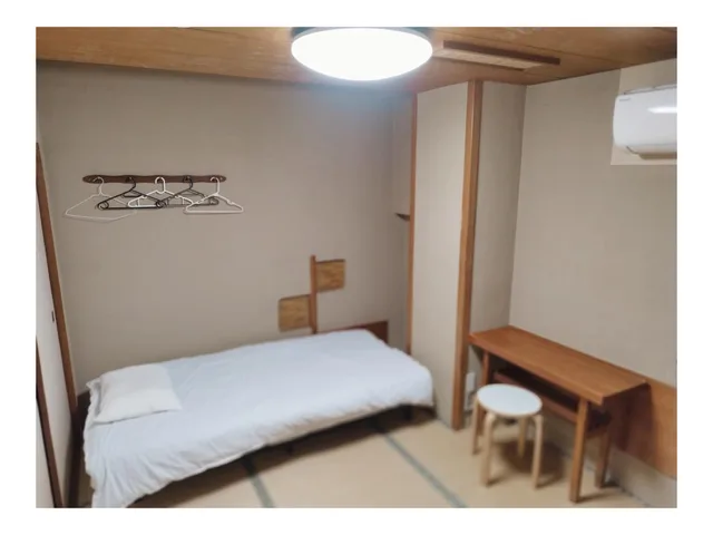 غرفة اقتصادية بسريرين منفصلين، Osaka Guest House Sakura – Hostel 3/3