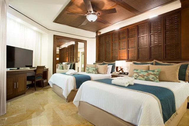 غرفة بريميوم ديلوكس بسريرين مزدوجين بإطلالة على البحر، Dreams Riviera Cancun 3/4