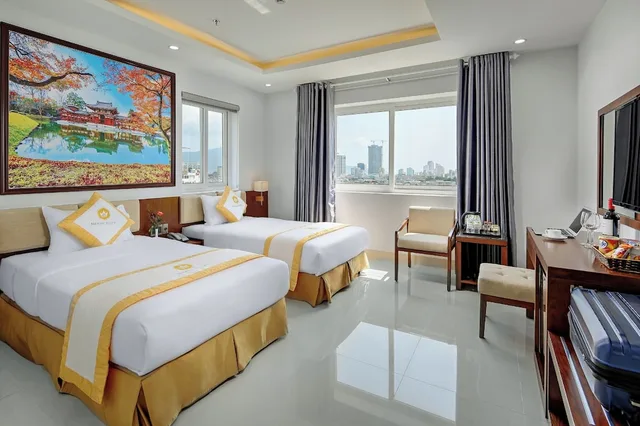 غرفة ديلوكس بسريرين منفصلين، Merry Hotel 1/2