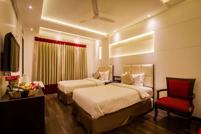 غرفة سوبيريور بسرير كينج، Grand Godwin Hotel 10/10