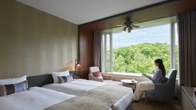 Superior, Twin Beds, Forest Side، Hakodate Onuma Prince Hotel 2/2