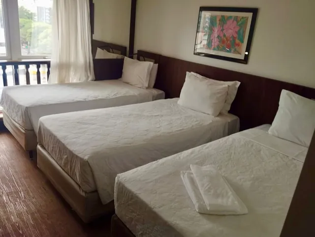 غرفة قياسية بثلاثة أسرّة، Plaza Blumenau Hotel 1/3