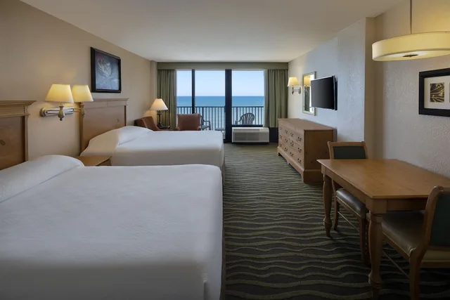غرفة قياسية بسريرين كوين بإطلالة جزئية على البحر بمطبخ، Nautilus Inn 5/10