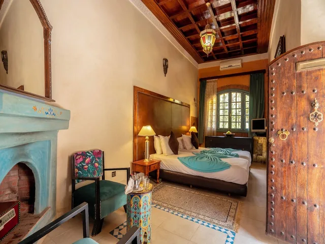 غرفة سوبيريور بسرير مزدوج، Riad Cle De Sol 3/4