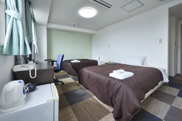 غرفة قياسية بسريرين منفصلين لغير المدخنين، Hotel Select Inn Saitama Moroyama 3/3