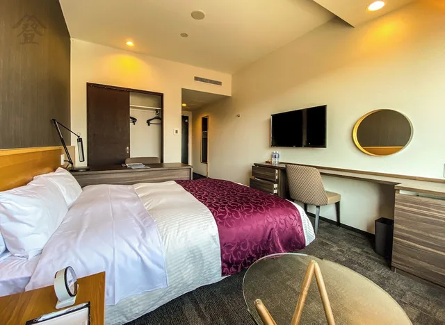 غرفة قياسية بسرير مزدوج بإطلالة على الجبل في الطابق العلوي، The Noborisaka Hotel 1/3