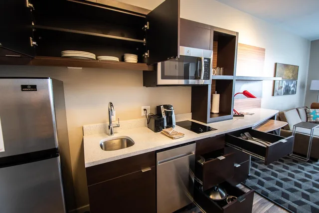 استوديو بسرير كينج بإطلالة على المدينة مع أريكة، TownePlace Suites by Marriott Twin Falls 5/6