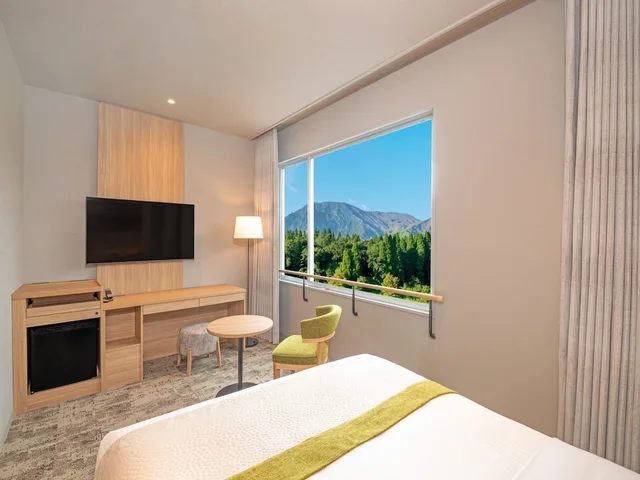 Room, Queen Bed, Private Bathroom, Kamenoi Hotel Aso 1/2