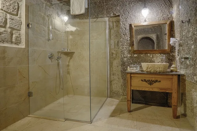غرفة ديلوكس بسرير كوين مع أريكة، Hera Cave Suites 6/8
