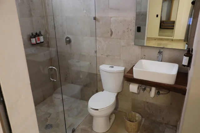 غرفة قياسية بسريرين مزدوجين، Hotel Playa Zipolite 3/3