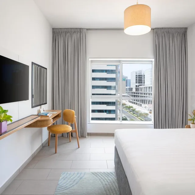 شقة بريميير بسرير كينج بغرفة نوم واحدة، Citadines Metro Central Dubai Ex Auris Metro Central Hotel Apartments 4/10