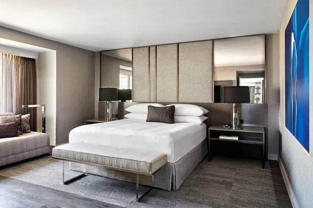 1 Bedroom, Presidential, Suite, Bay View, Balcony، San Francisco Marriott Marquis 1/2