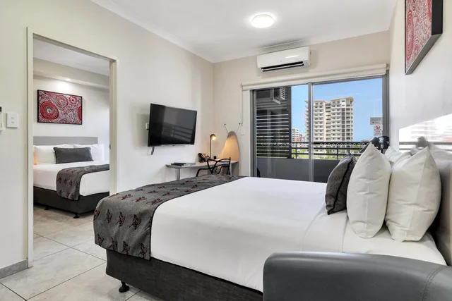 غرفة ديلوكس بسرير كينج، Argus Hotel Darwin 1/9