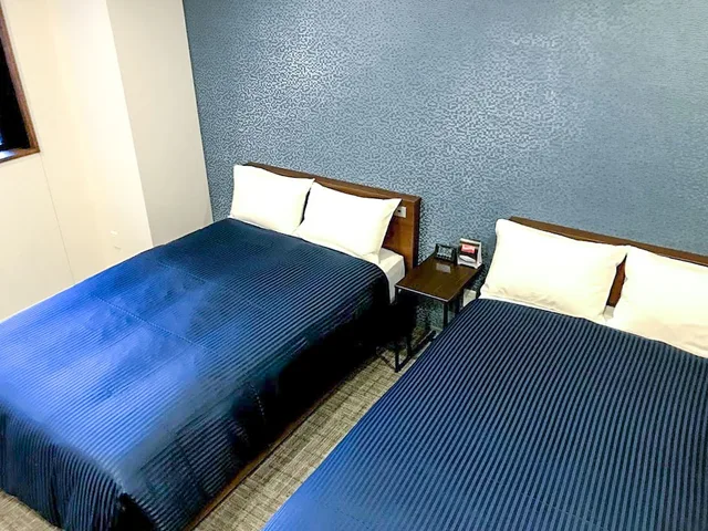 غرفة بسريرين منفصلين، Hotel Livemax Chiba Soga Ekimae 1/2