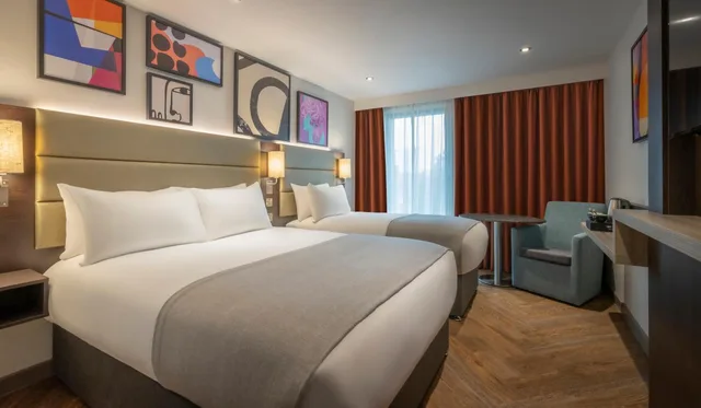 غرفة ديلوكس مفردة بسرير مزدوج، Maldron Hotel Finsbury Park 4/5