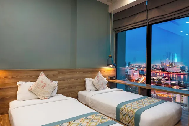 1 Bedroom, Landmark, Twin Beds, River View، The Snowbell Hotel 4/8