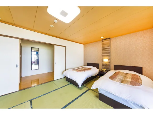 Japanese, Twin Beds, Bay View, Ocean View, Tatami, Umino hotel Hajime 1/2