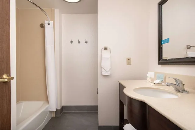 جناح استوديو بسريرين كوين مع أريكة، Hampton Inn Suite Lake City 1/1