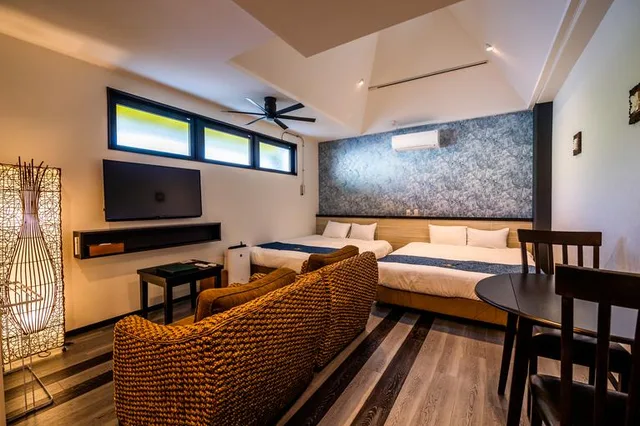 فيلا بسريرين منفصلين وسريرين كوين، The Peridot Smart Hotel Tancha Ward 1/1