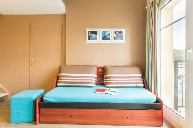 1 Bedroom, Renovated, Duplex, Apartment, Futon Bed, Bunk Bed, Sofa, Balcony، Pierre & Vacances Residence Port Guillaume(Formerly Maeva Residence) 1/2