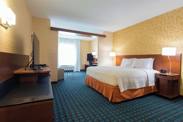 استوديو بسرير كينج مع أريكة، Fairfield Inn And Suites Jamestown 2/3