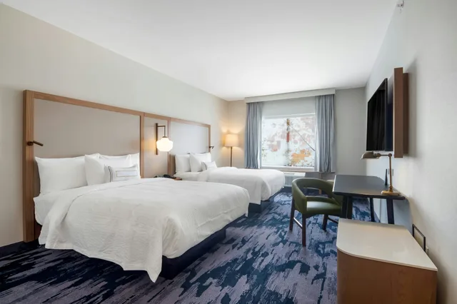 غرفة بسريرين كوين، Fairfield Inn & Suites By Marriott Dallas Plano/Frisco 2/4