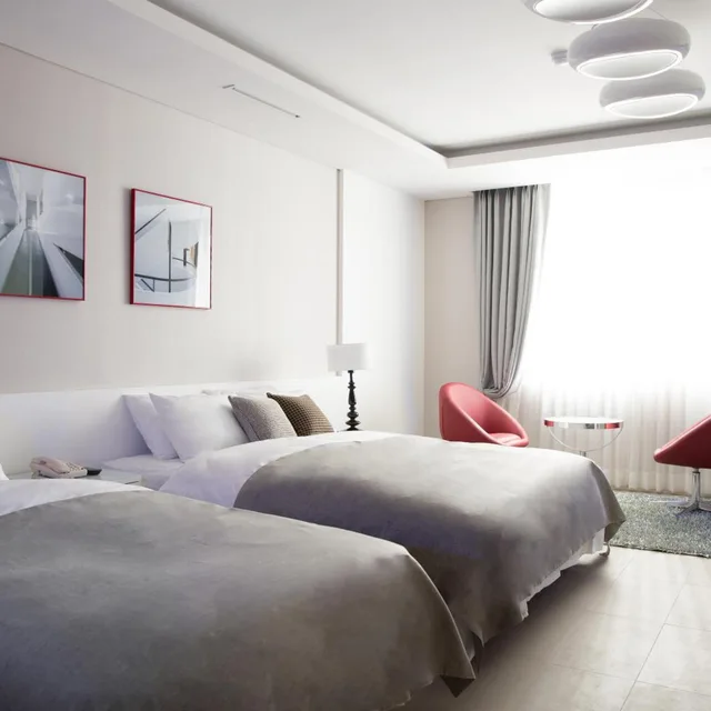 جناح بريميير بسرير فردي، Mate Hotel Bundang 4/10