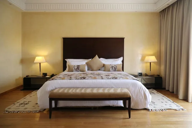 جناح بريميوم بإطلالة على الحديقة مفردة بسرير كينج، Kenzi Menara Palace 1/6