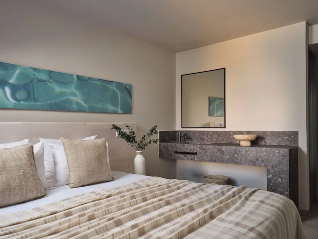 غرفة ديلوكس بسريرين منفصلين بإطلالة على الحديقة، Ionian Hill Hotel 8/10