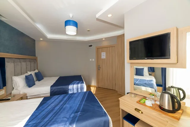 غرفة كومفورت بسرير كوين وسريرين منفصلين بإطلالة على المتنزه، Yesilpark Hotel 1/5
