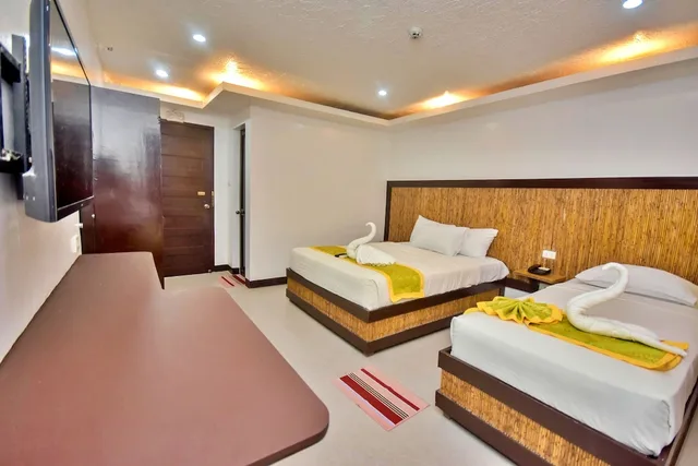غرفة قياسية ثلاثية بسرير مزدوج وسرير فردي، Bamboo Beach Resort Bar And Restaurant 3/10
