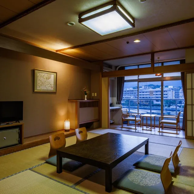 غرفة يابانية بحمام مشترك، Biwako Grand Hotel 6/8
